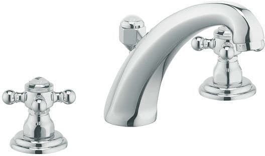 MELANGEUR DE LAVABO 3 TROUS 1926 KLUDI 150MM CHROME vue 1