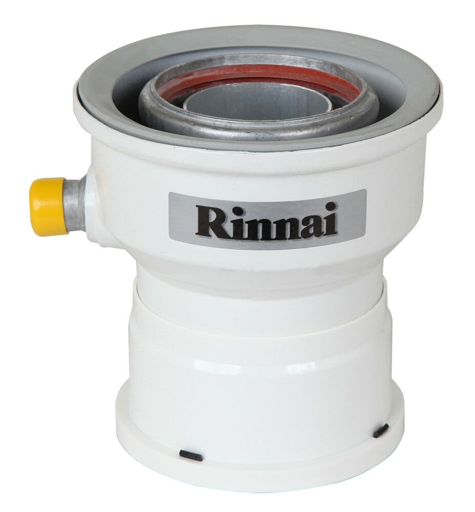 Rinnai adaptateur D60/100 D80/125 évacuation des condensats pour chauffe-bain vue 1