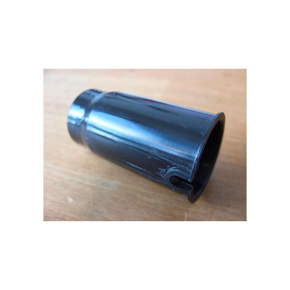 01757 Insert en plastique, noir, pour flexible de douche pour vaisselle avec écrou conique long vue 1