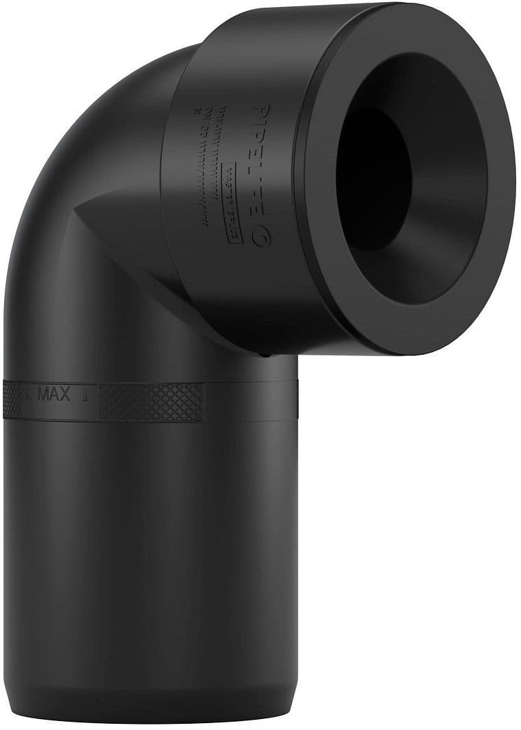 COUDE SIPHON PP 90°MF 50MM NOIR vue 1