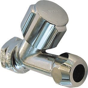 ROBINET D'ARRÊT DROIT SCHELL F 1/2"-10MM CHROME vue 1