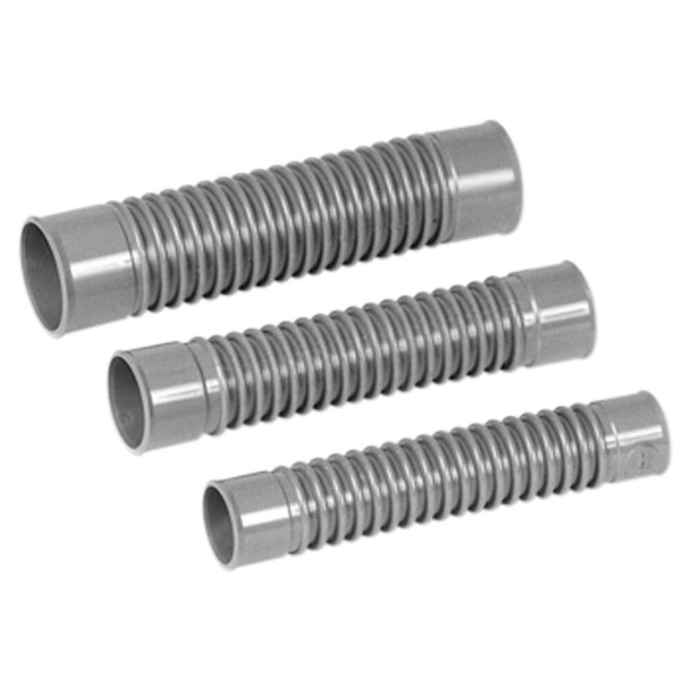 Nicoll raccord souple avec extrémités renforcées D 50 mm FF Lo 245 mm PVC gris vue 1