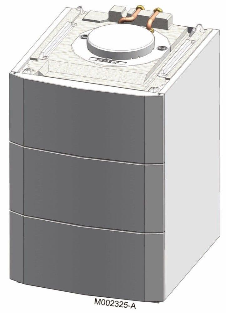 De Dietrich ER223 160SL boiler ECS 155L sol vue 1