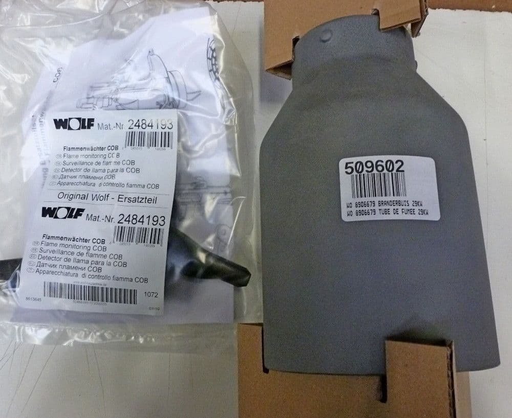 Wolf set de tube de fumée céramique 29 kW vue 1