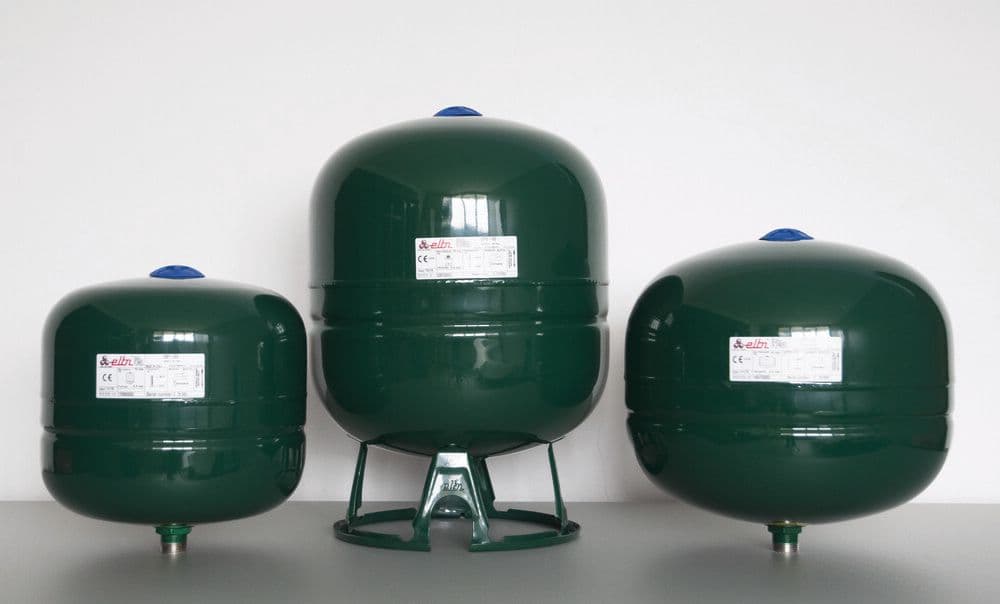 Elbi DP 18L vase d'expansion eau sanitaire 10bar vert 2,5bar prégonflage 3/4" vue 1