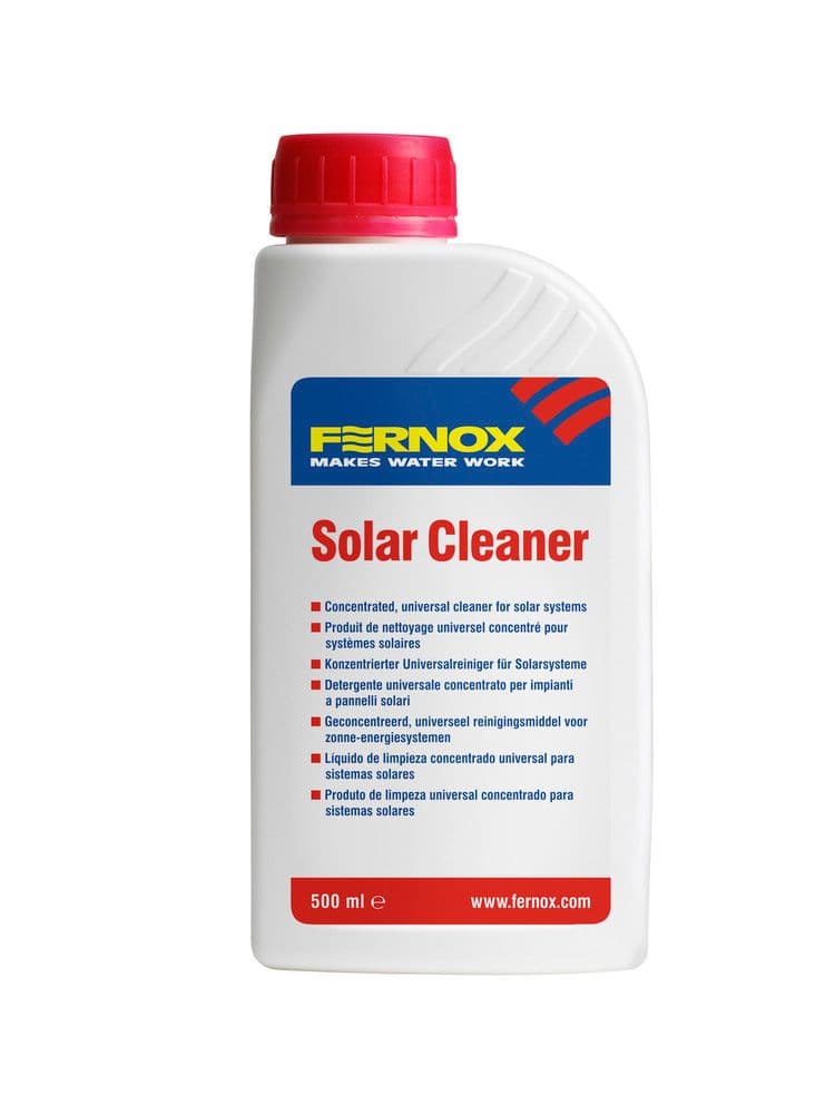 Fernox Solar Cleaner C nettoyant systèmes solaires pH 7,3 500ml vue 1