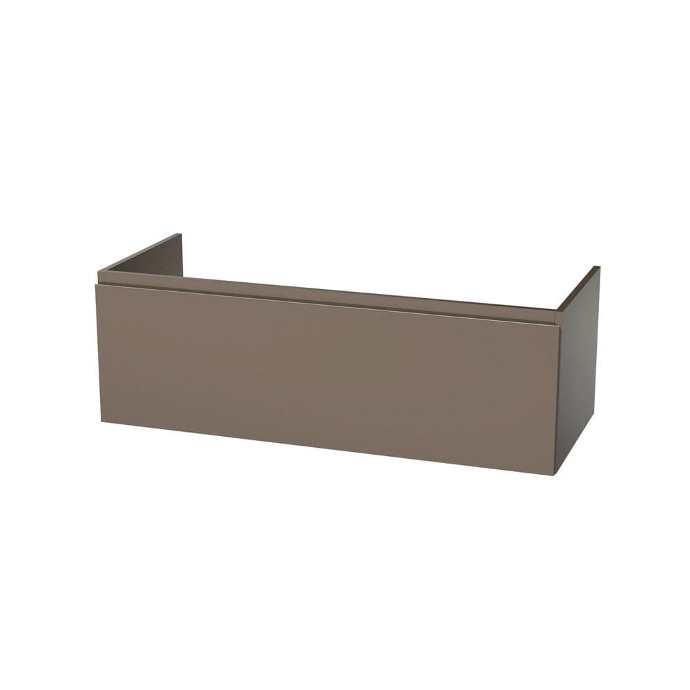 Van Marcke Fortitudo Uno sous-meuble B1200xH400xD495mm 1tiroir Basalt vue 1