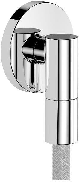 COUDE DE RACCORD FIXFIT FINE INCLUS CLAPET ANTI-RETOUR HANSGROHE CHROME vue 1