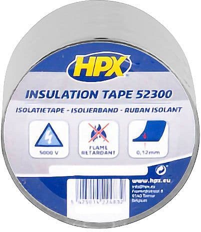 BANDE ISOLANTE AUTOCOLLANTE POLYKEN LARGEUR 10CM ROULEAU 20M GRISE vue 1