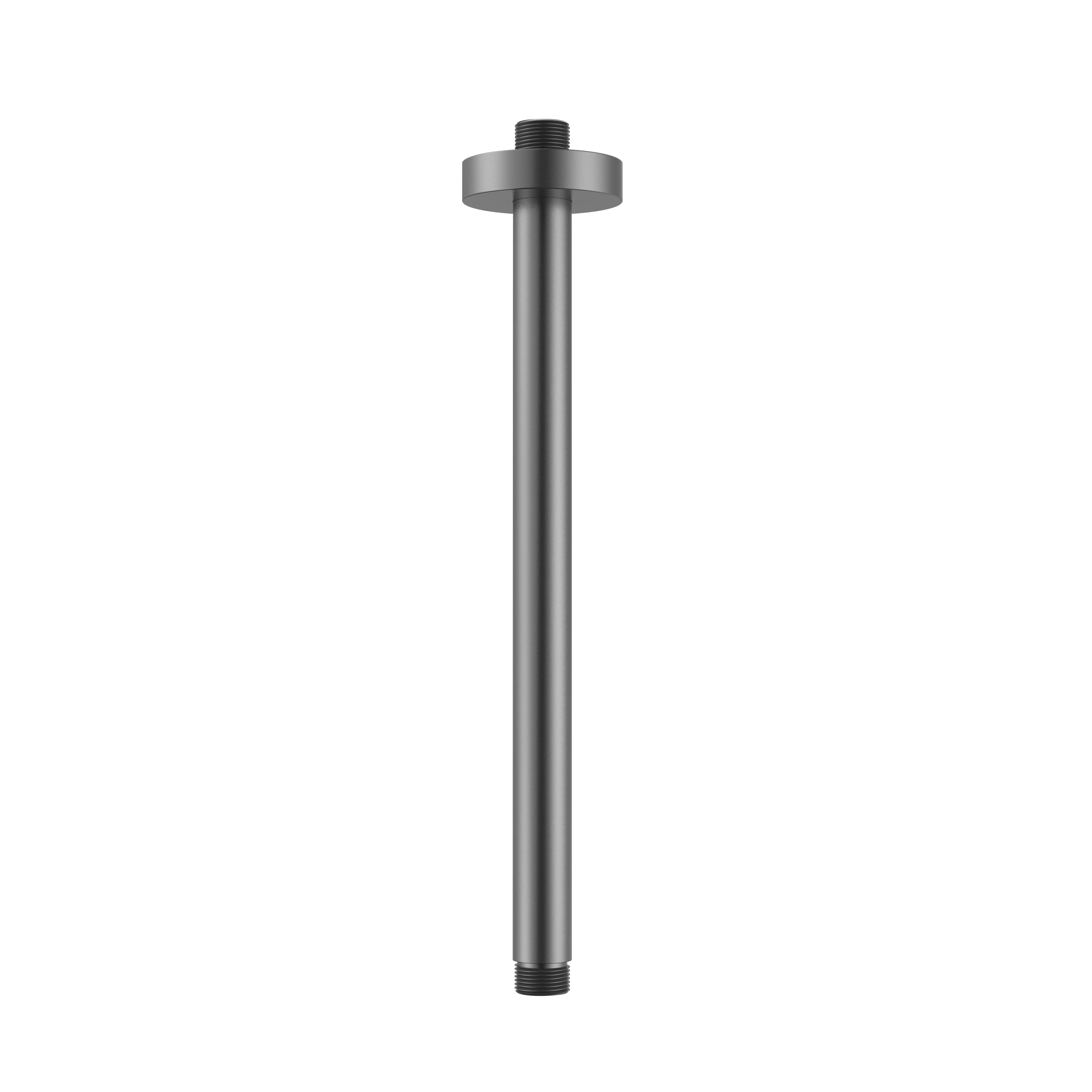 UNIFORMA BRAS DE DOUCHE – FIXATION PLAFOND – 30 CM – GUNMETAL (PVD) vue 1
