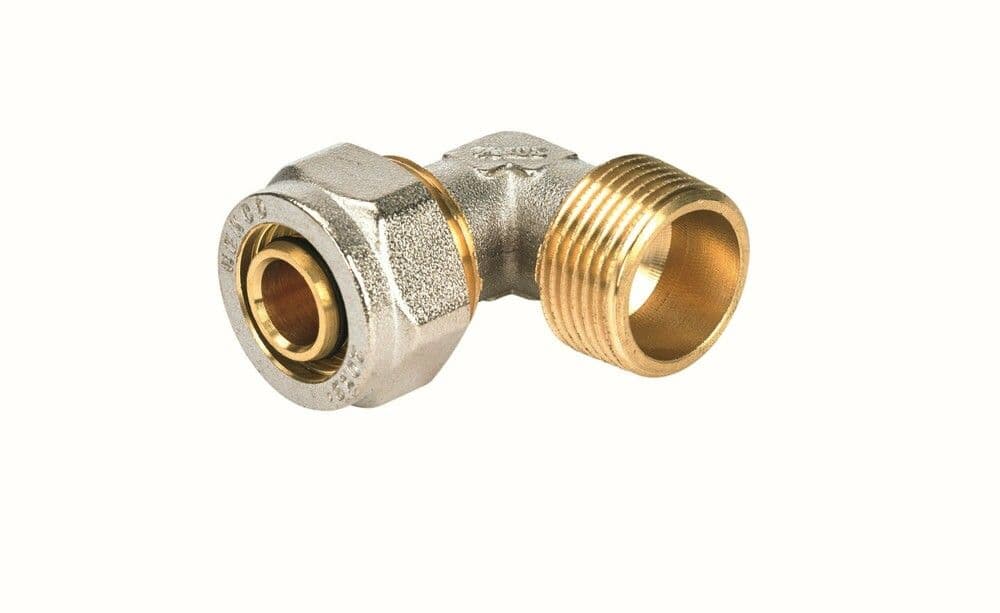 Henco coude fileté 90° 20-3/4M vue 1