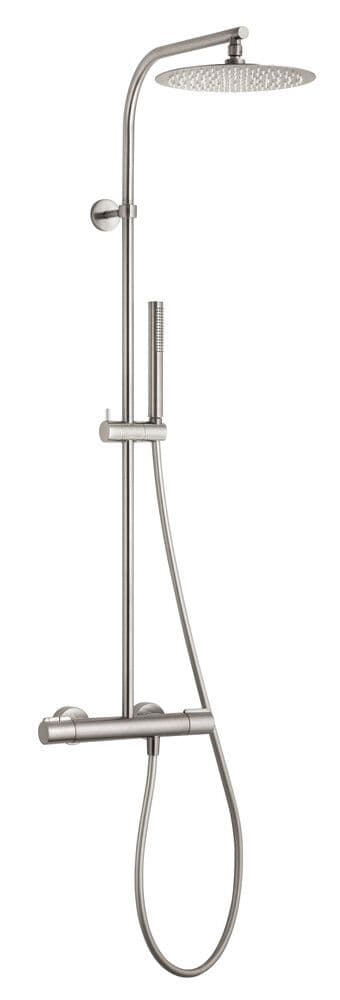 Van Marcke Nero II système de douche thermostatique nickel brossé vue 1
