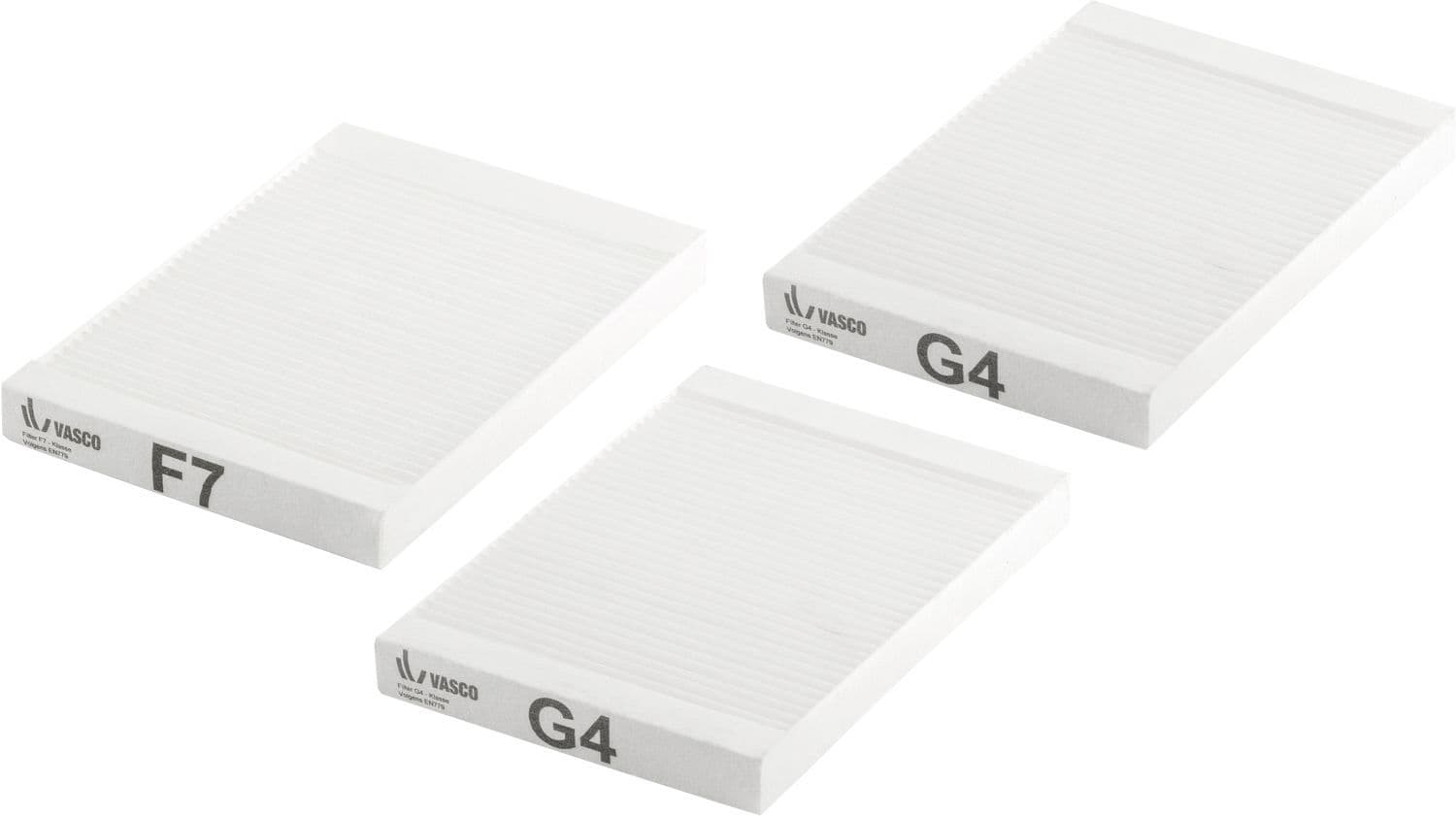 SET DE FILTRES F7/G4/G4 POUR VENTILATION UNIT DX VASCO vue 1
