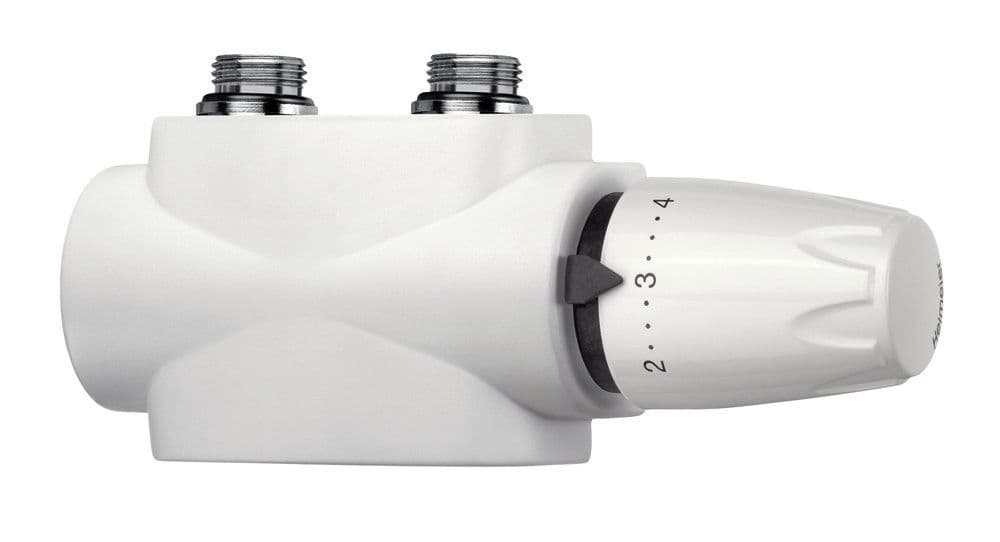 Heimeier Multilux 4 bloc-H insert radiateur vertical 1/2"F & 3/4" Eurocône vue 1