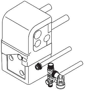 KIT DE RACCORDEMENT AVEC KIT REMPLISSAGE POUR PAC UNITOWER 10BAR VAILLANT vue 1
