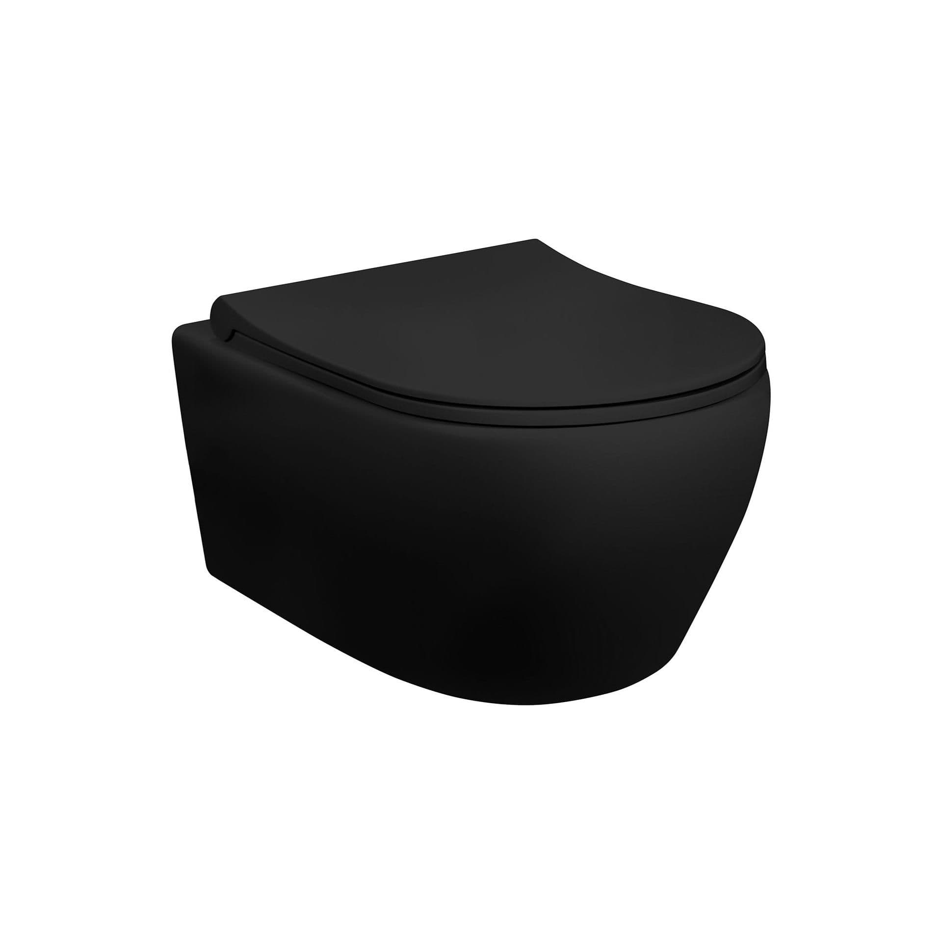ALONI DESIGN WC SUSPENDU - MAT NOIR vue 1