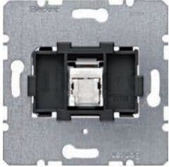 Prise informatique Berker, simple, 8 pôles Cat5e, UTP vue 1