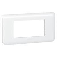 Mosaic plaque horizontale 4 modules Blanc vue 1