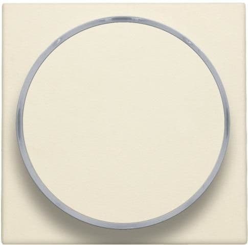 Set de finition avec anneau transparent sans symbole pour bouton-poussoir 6A avec Led couleur Creme vue 1