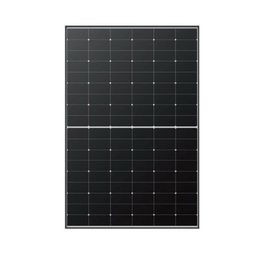 LONGi 430WP panneau photovoltaïque cadre noir vue 1