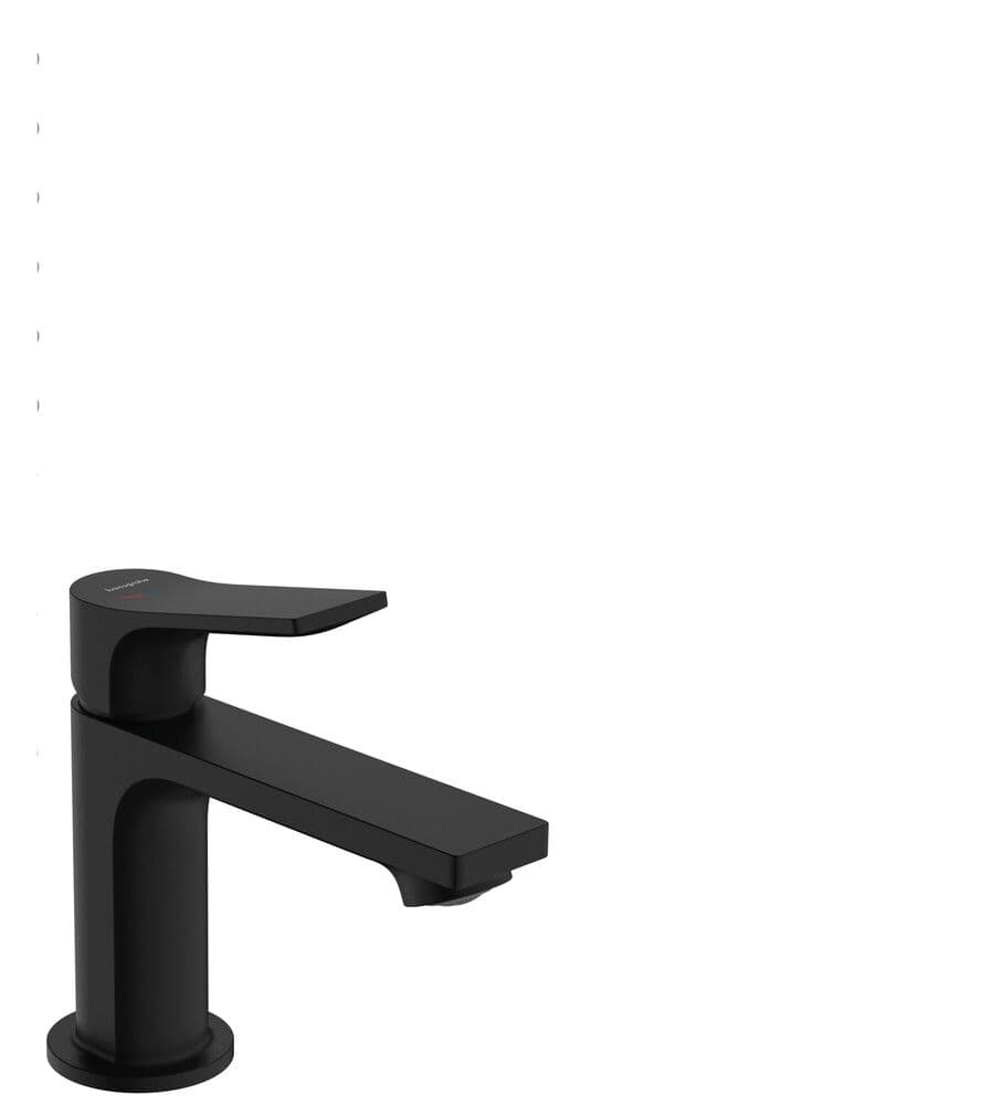 hansgrohe Zebris mitigeur lavabo 80 sans vidage CoolStart noir mat vue 1