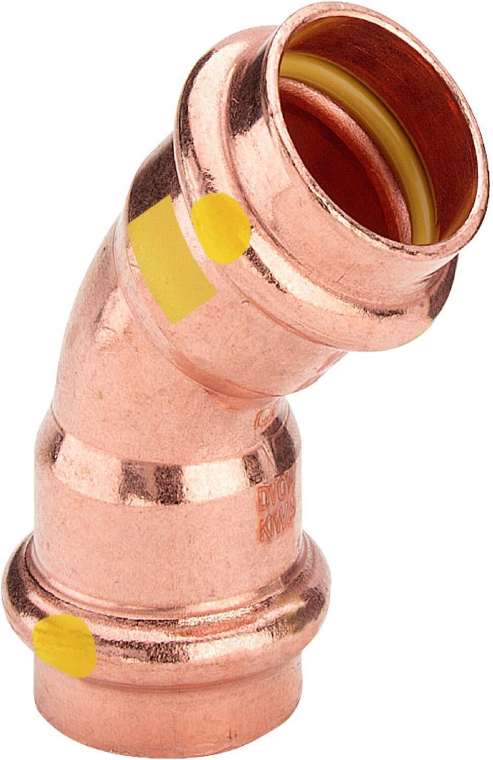 COUDE 45° FF 54MM PROFIPRESS GAZ VIEGA vue 1