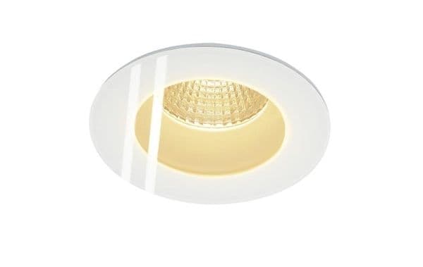 Patta - I plafonnier encastré, rond, Blanc mat, 9W 38°, 3000K, driver inclus vue 1