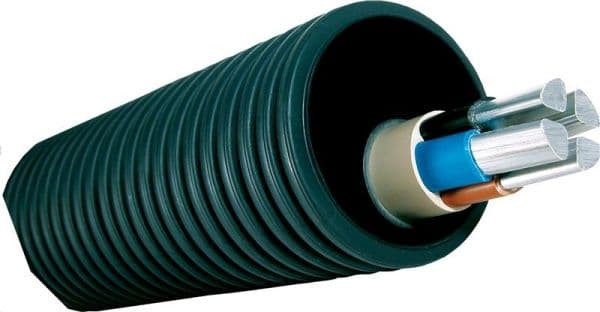 Tube de protection Noir diamètre 125mm rouleau de 6m vue 1