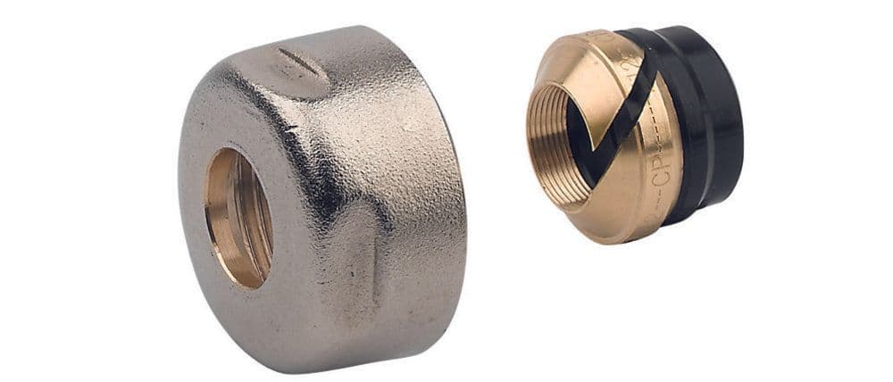 intro raccord de connexion 3/4" F eurocône cuivre 14 mm par pièce vue 1