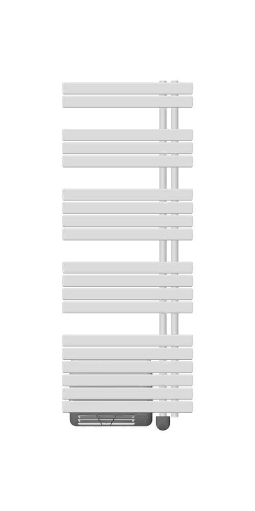 Van Marcke Modena Air 1418x550 EFP2 sèche-serviettes H1467xL550 750W+1000W blanc vue 1