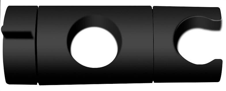 CURSEUR DOUCHE 24MM NOBILI NOIR vue 1