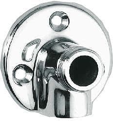 PLAQUE MURALE CULASSE GROHE 1/2"F-3/4"M CHROME vue 1