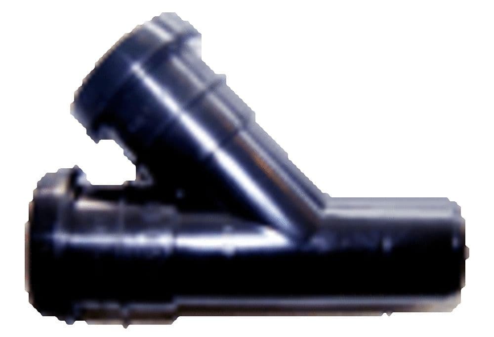 Pipelife PP pièce-T 45° MFF noir D 75 x D 50 vue 1