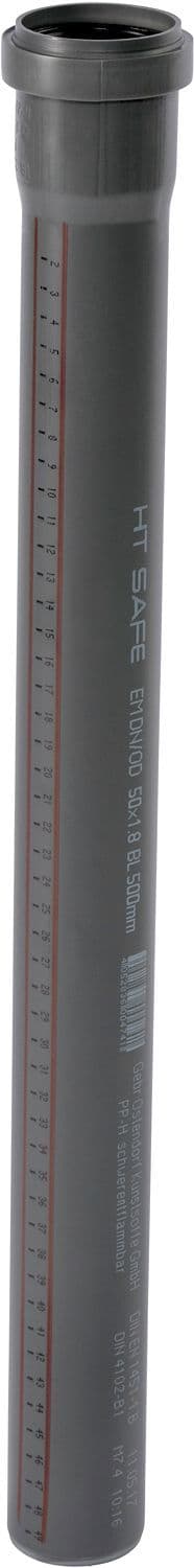 TUBE 50MM 0,5M MANCH.PP HT-SAFE OSTENDORF vue 1