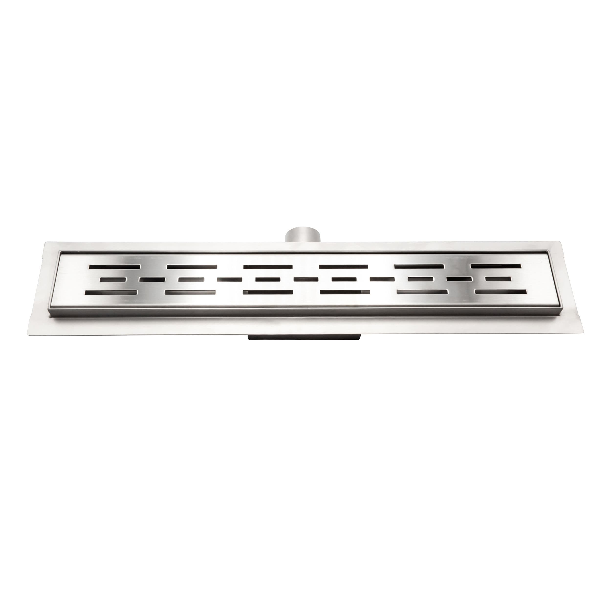 ALONI CANIVEAU DE DOUCHE – AVEC GRILLE – COMPLET – 50CM – INOX BROSSÉ vue 1