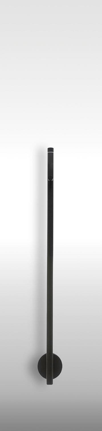 CHAUFFE-SERVIETTES ÉLECTRIQUE SPIKE 91CM NOIR 20W VASCO vue 1