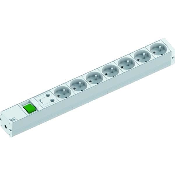 19 1HE 7 x UTE 1 x interrupteur 1 x Protection surtension vue 1