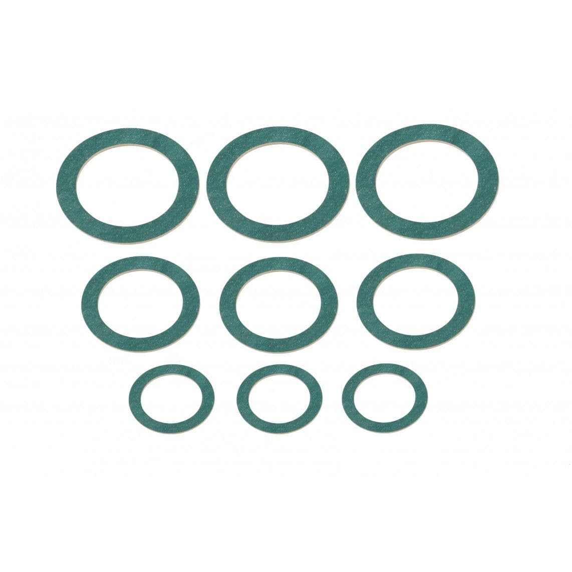 98697240 Joint de raccord, Fibre HD, 10 x 15 x 2/11 x 18 x 2/15 x 24 x 2 mm, pour 3/8" 1/2" 3/4" (3x3) vue 1
