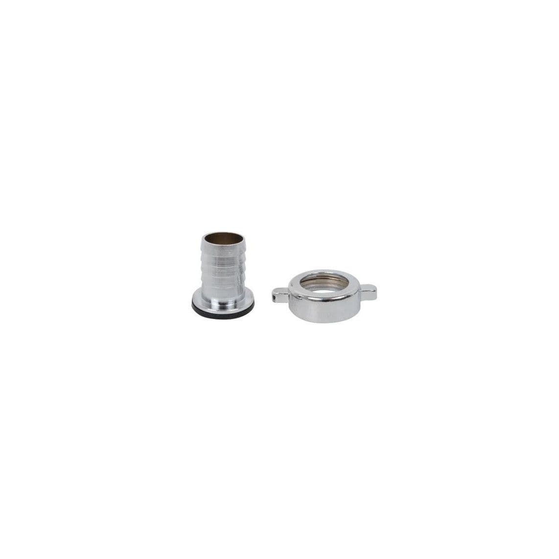 989554155 LT raccord à visser pour flexible, chromé, 3/4"M x 3/8"T vue 1