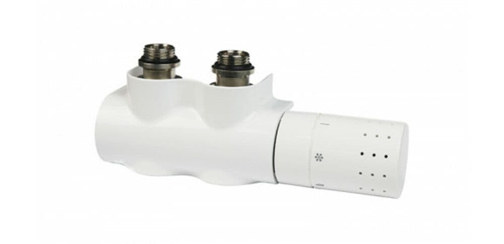 Comap Flexodesign set bloc H avec insert 1/2" blanc vue 1