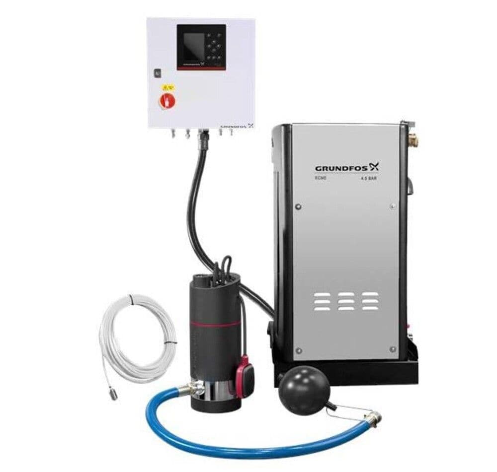 Grundfos RCME CME5-4 récupération d'eau de pluie vue 1