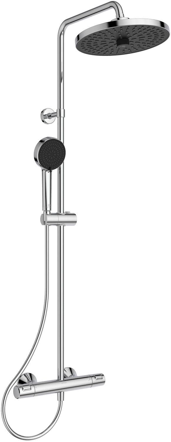 COLONNE DE DOUCHE+ THERMOSTAT CERATHERM T25+ IDEAL STANDARD 8L/MIN CHROME vue 1