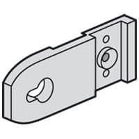 Jeu de 4 pattes de fixation pour coffret XL³ 160 / 400 métal vue 1