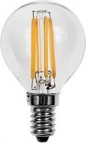 Petite lampe boule Led filament 4W 230Vac E14 claire 2700K WW dimmable vue 1