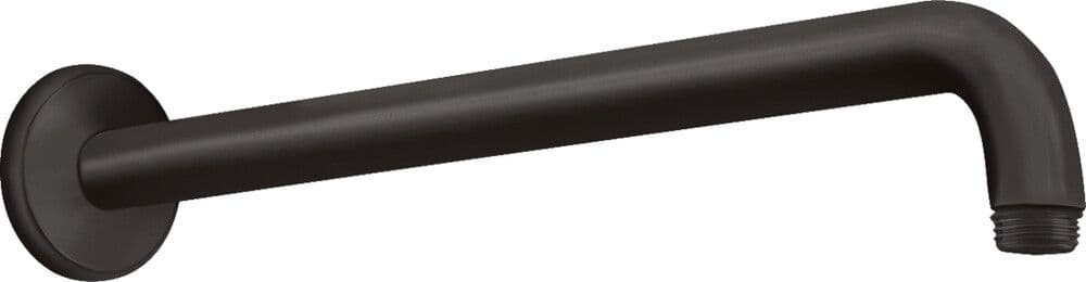 Hansgrohe bras de douche 389mm noir mat vue 1