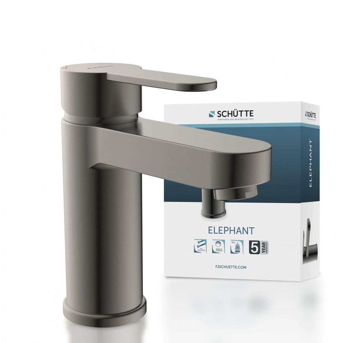34212 ELEPHANT Mitigeur lavabo, graphite mat vue 1