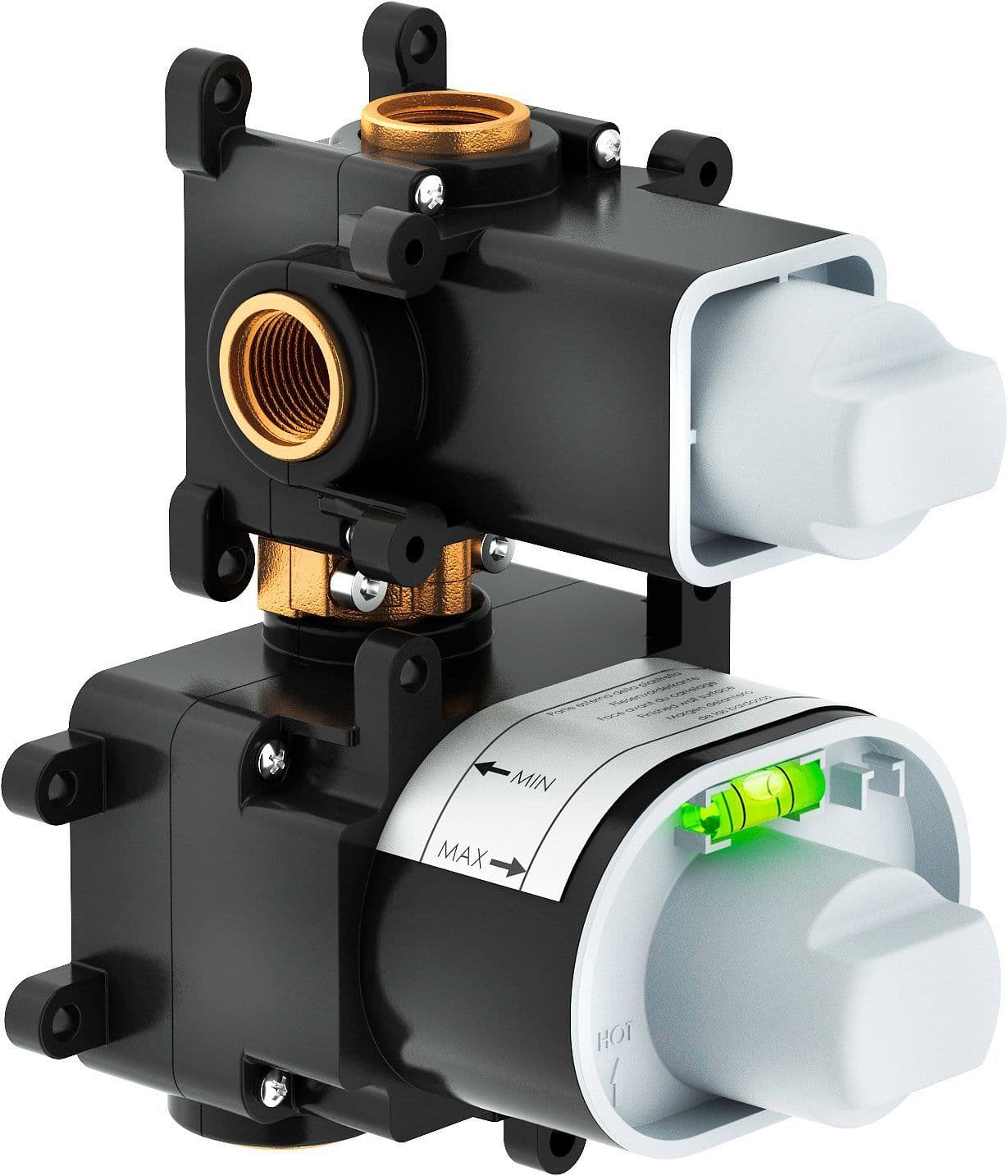 THERMOSTAT A ENCASTRER+INVERSEUR NOBILI vue 1