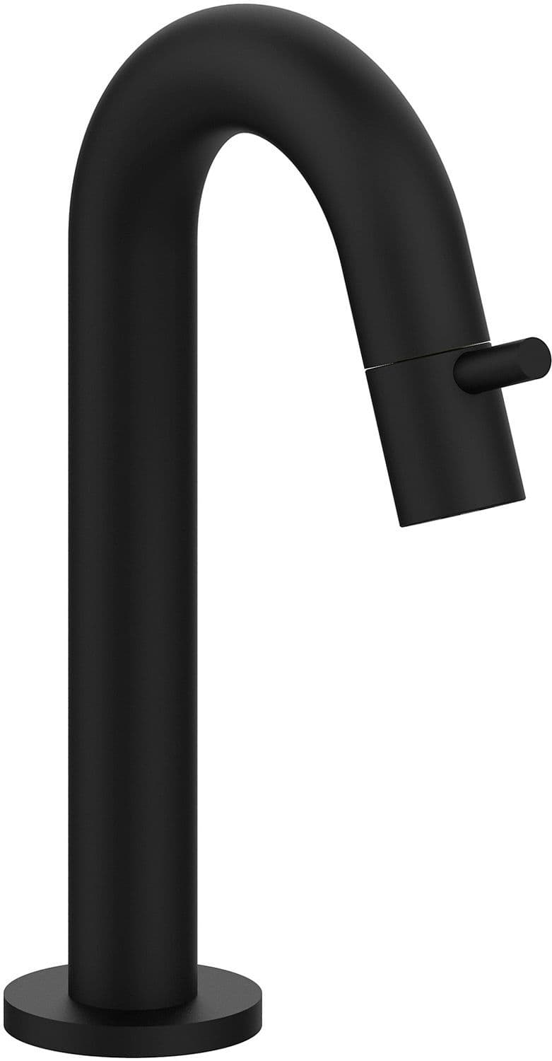 ROBINET FROID MICRO PAFFONI NOIR MAT vue 1