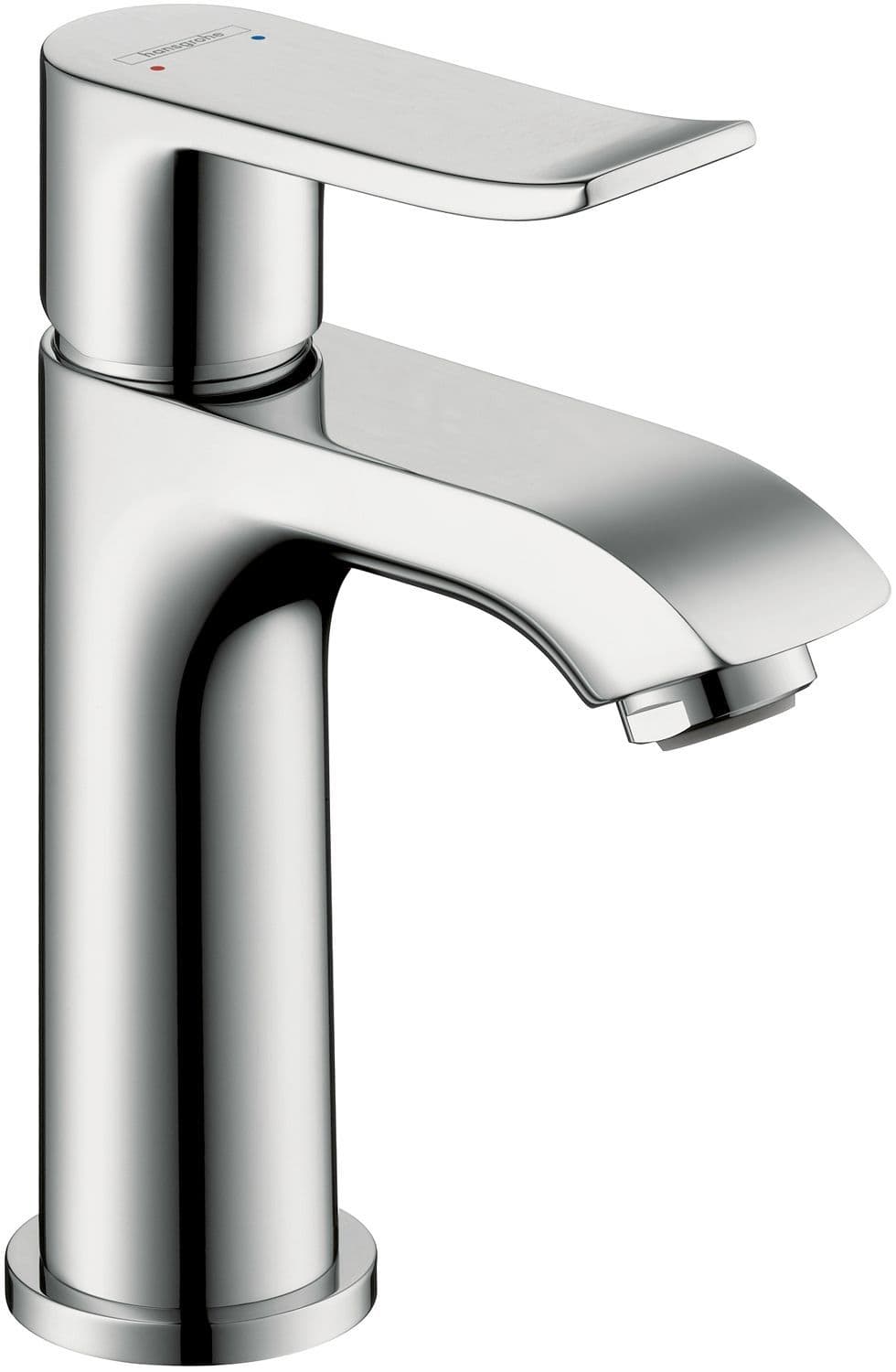 MITIGEUR LAVABO METRIS 100 HANSGROHE VIDAGE AUTOMATIQUE CHROME vue 1