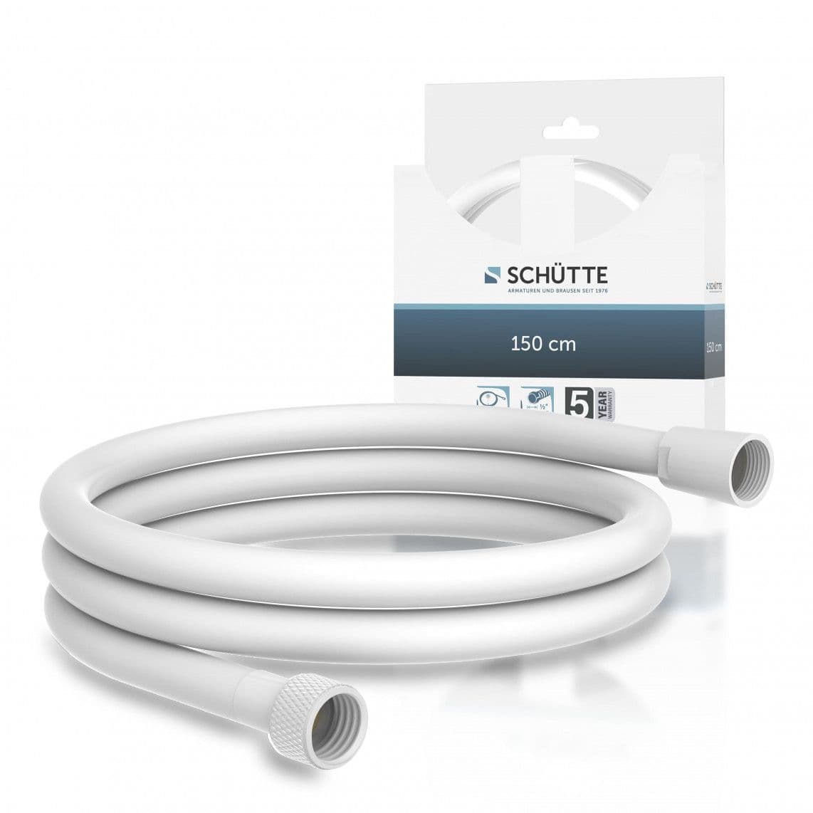 63878 Flexible de douche 150 cm, blanc mat vue 1